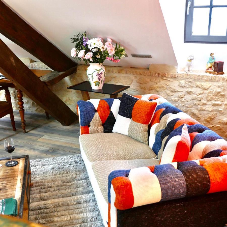 In Sarlat Luxury Rentals, Medieval Center - Loft Stella Matutina -2P-Ascenseur-Climatisation المظهر الخارجي الصورة