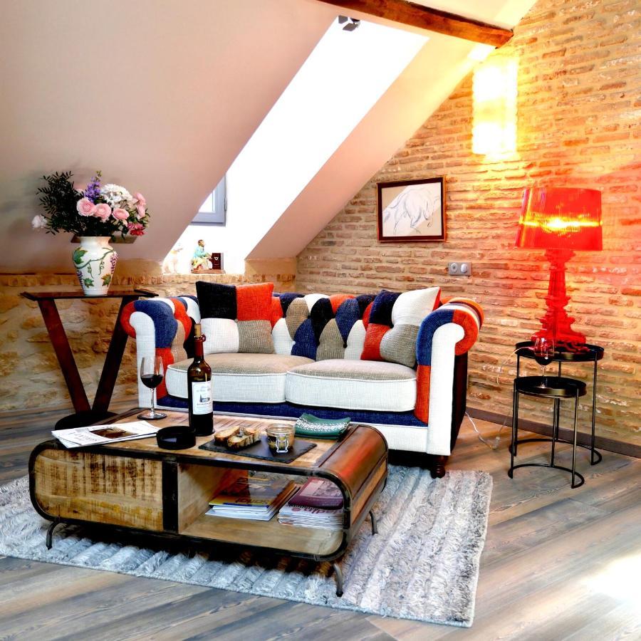 In Sarlat Luxury Rentals, Medieval Center - Loft Stella Matutina -2P-Ascenseur-Climatisation المظهر الخارجي الصورة
